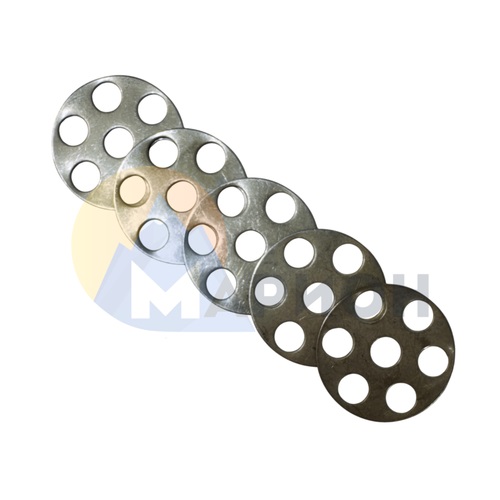 Планка круглая 50мм, 7 отверстий по 11мм