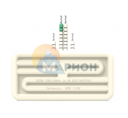 Керамический инфракрасный излучатель HFE 0.325 кВт/230 В; 122 × 60 мм; Провод 100 мм